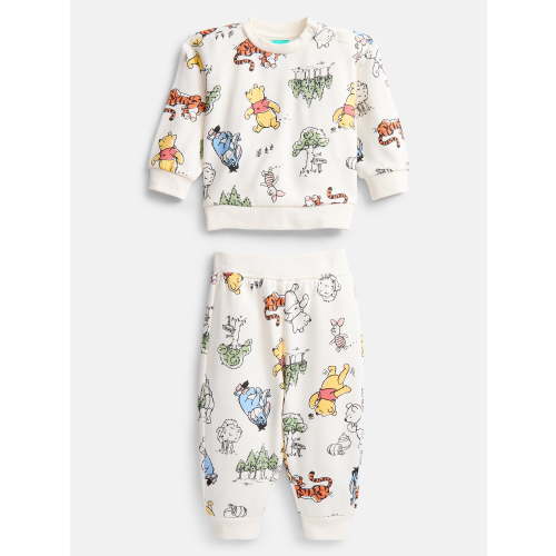 Winnie the Pooh Baby Boys Fleece Sweatshirt and Pants Set, 2 Piece, Sizes 0/3M-24M