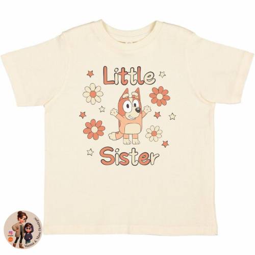 Bluey & Bingo Sisters T-Shirts / Bluey Big Sister Shirt / Bingo Little Sister Shirt