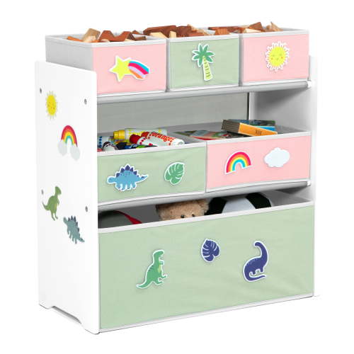 DELTA WOOD MULTIBIN ORGAINIZER TOODLER ACTIVITY