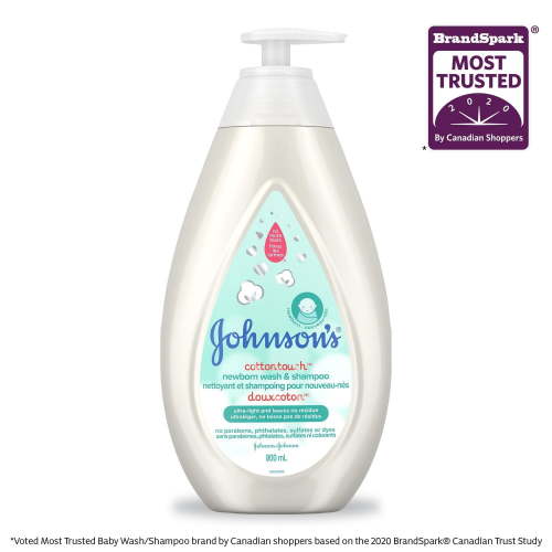 Johnson's Baby, Cottontouch, Newborn Wash & Shampoo - Walmart.ca