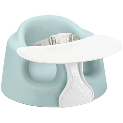 Bumbo Baby Soft Foam Floor Seat Plus+ w/Tray, 3 to 12 Mos., Desert Mirage