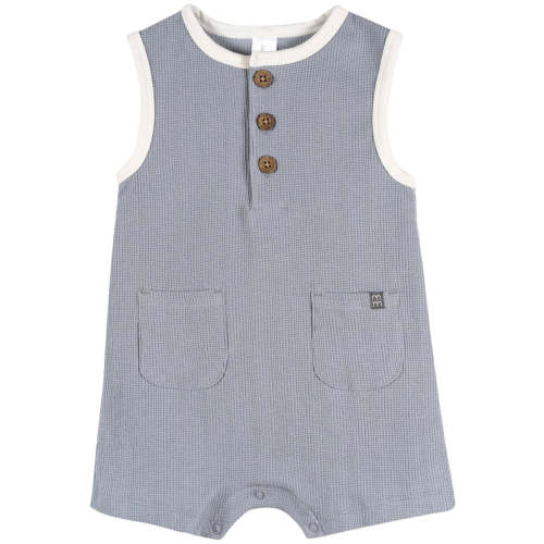Baby Boys Weathervane Henley Romper – Gerber Childrenswear