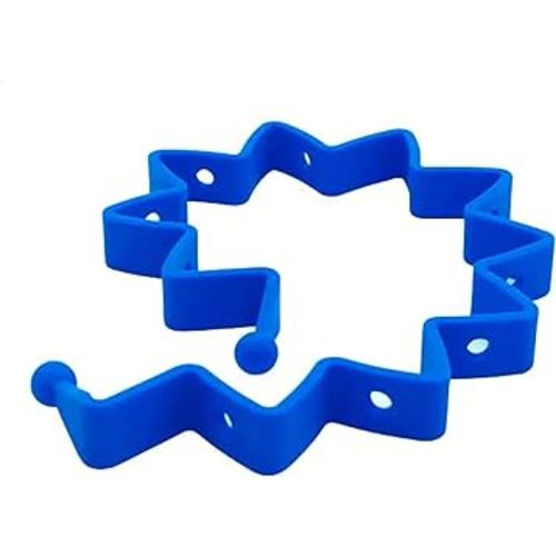 Busy Baby Toy Bungee - Dishwasher Safe Toy Strap - 100% Food-Grade Silicone (Blue)