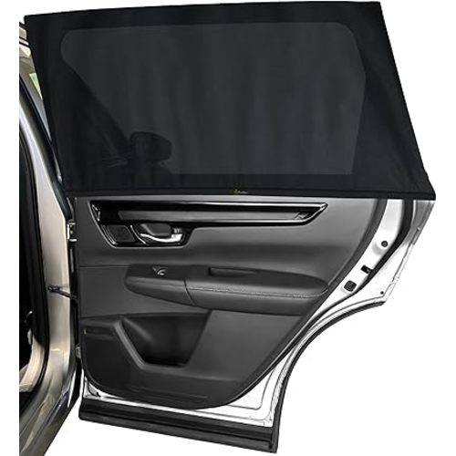 EcoNour Custom Fit Car Window Screens for Honda CR-V 2023–2026 | Rear Side Mesh Sun Shade Cover for Baby Privacy & Blackout Camping Protection | Breathable Car Window Accessories