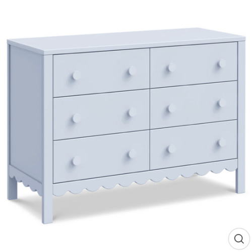 DaVinci Sammy Scallop 6-Drawer Dresser | Modern Nursery™
