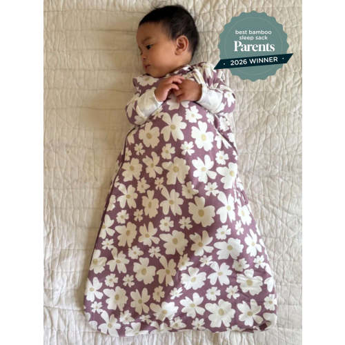 Blossom Mauve 1.0 TOG Bamboo Viscose Sleep Sack | günamüna