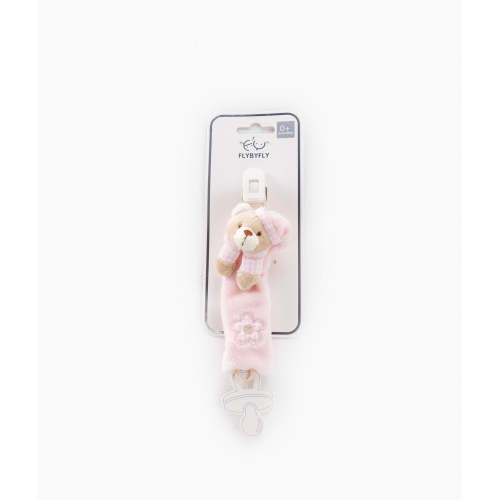 Pacifier Clip | Pink