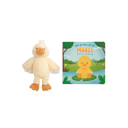 DAY IN THE LIFE OF MABEL CHILDREN'S BOOK AND PLUSHIE