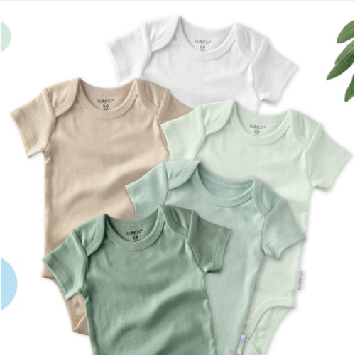 AVERY 5-Pack Short Sleeve Bodysuits