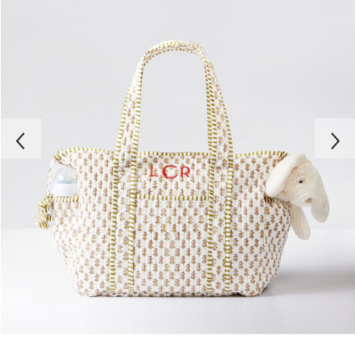 Block Print Diaper Bag