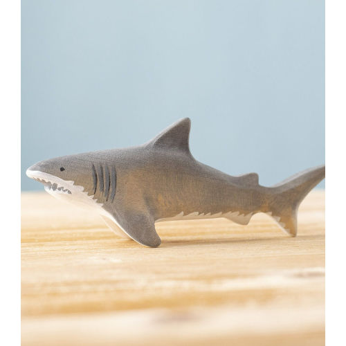 Bumbu Handcrafted Wooden Shark | themulberrytreehouse