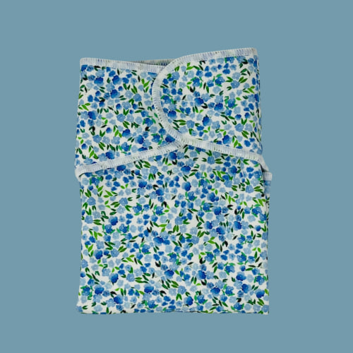 Ditsy Blue - Stretchy Preflat