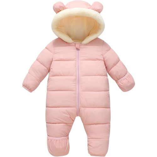 Newborn Baby Snowsuit Cute Boy Clothes Toddler Girl Snow Suits Jacket For Infant