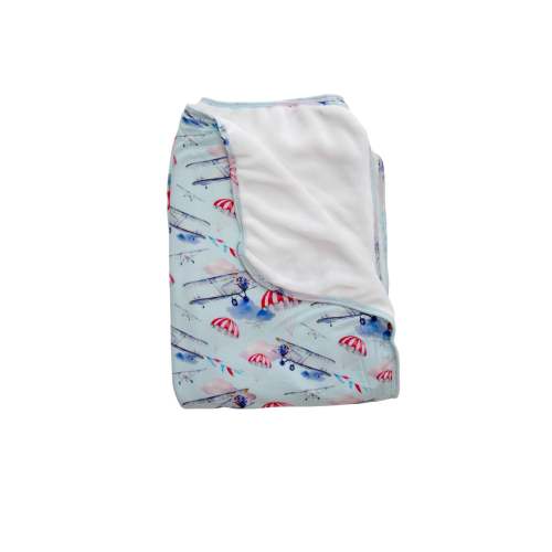 Aviator | Plush Swaddle Blanket