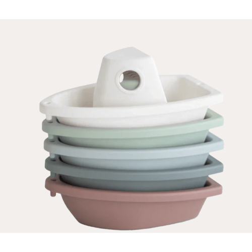 Mushie - Bath Boats - Original I Kido Bebe