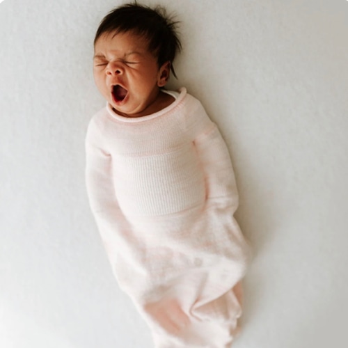 Swaddelini Pink Swaddle Sleep Sack - Small ( 6-12 pounds)