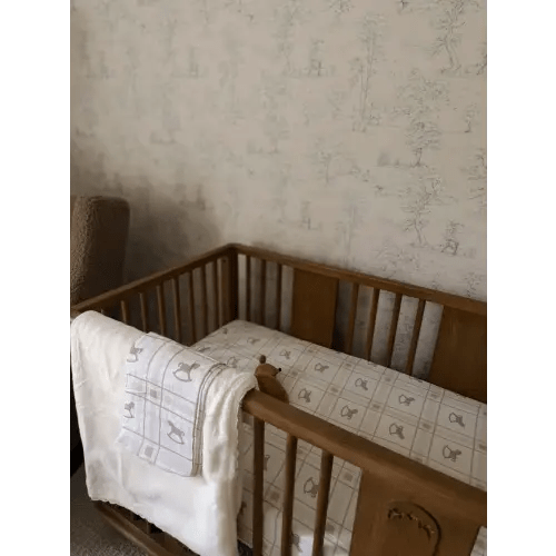 Vintage Look Cot Sheets