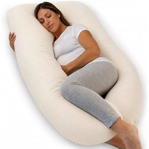 Pregnancy Pillow, Body Pillow, Side Sleeper Pillow, Organic