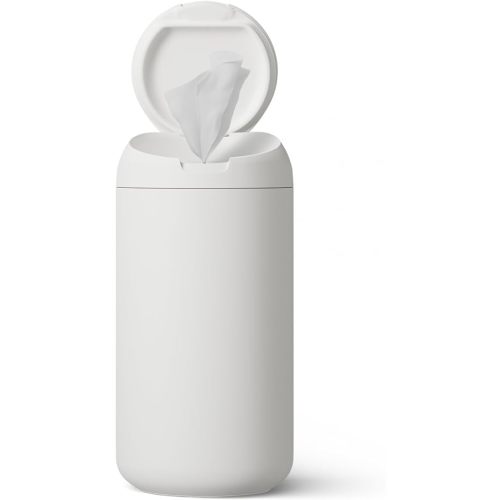biom Mini Refillable Wipes Dispenser, Lilac, 6 Inch, Fits 40ct Refill Rolls