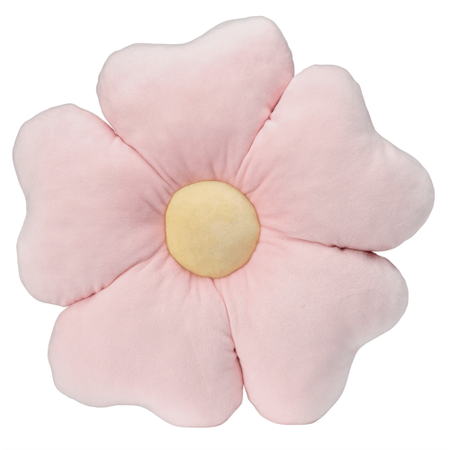 Lavender Floral Pink Decorative Pillow Plush Stuffed Toy