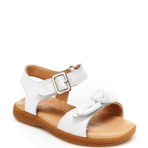 Stride Rite Girls' Whitney Bow Detail Sandals (Infant)
