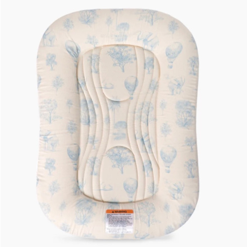 Infant Lounger Wave | Blue Toile