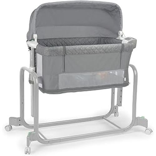 Ingenuity Dream Hero Starlight 3-in-1 Co-Sleeping Bassinet and Crib - Lume (Grey), Unisex, Newborn to 12 Months