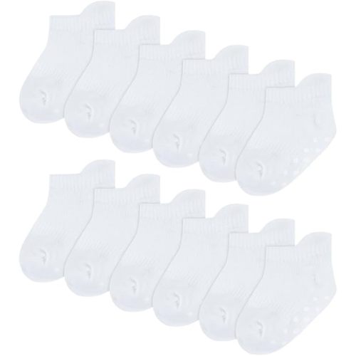 Huggies 12-Pack Lightweight Ankle Gripper Socks