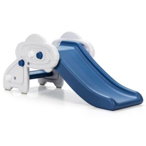Costway Baby Slide Indoor First Play Climber Slide Set for Boys Girls Blue