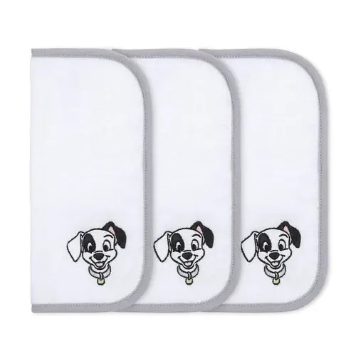 Disney 101 Dalmatians Wash Cloths 3 Pack | Baby Bunting AU