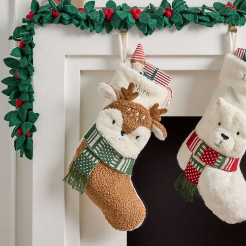 Reindeer Plush Stocking