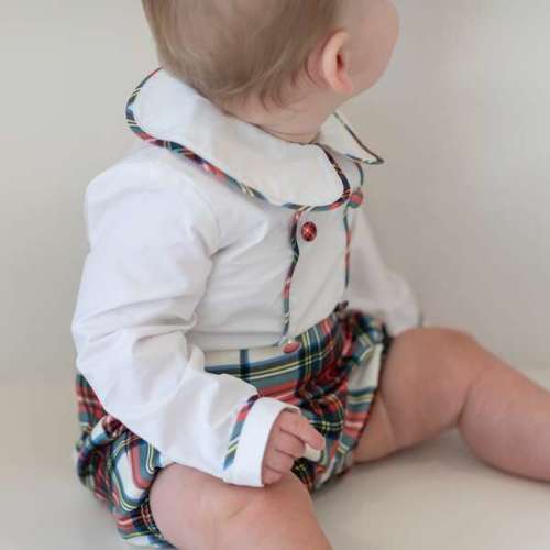 Long Sleeve Barrett Bubble, Townsend Tartan - Henry Duvall | Maisonette