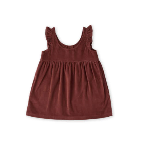 Corduroy Pinafore Dress