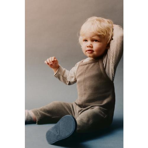 SOFT TOUCH OVERALLS - taupe brown | ZARA United States