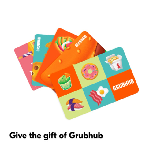 Grubhub Gift Cards | A Great Gift for Food Lovers - Grubhub