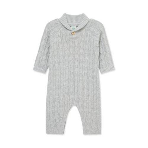 Baby Boys Diamond Stitch Coverall