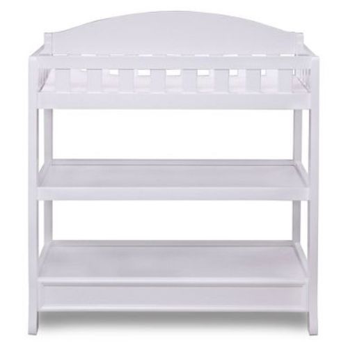 Delta Children Infant Changing Table with Pad - White