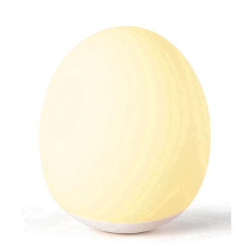 AuroraNiteBeam Silicone Egg Light for Kids, Baby Night Light for Nursery, 3-Level Dimming & 30-Min Timer Portable Egg Lamp Gifts for Boys Girls