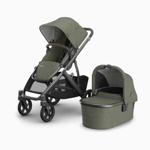 UPPAbaby Vista V3 Stroller & V3 Bassinet Bundle - Evelyn