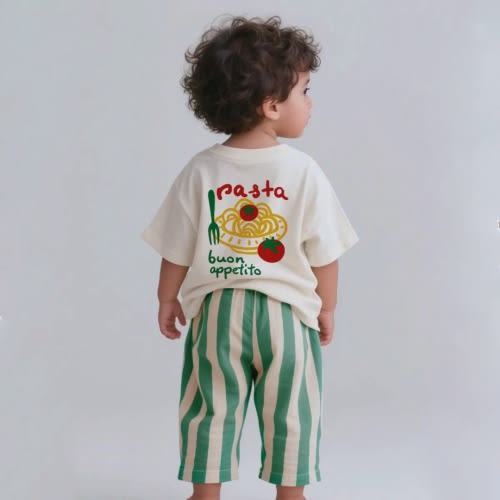BUON APPETITO 2-Piece Pasta Casual Pants Set