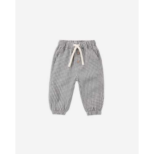 Giovani Pant Midnight Gingham – Quincy Mae