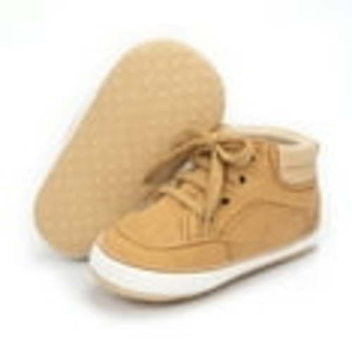 Bonario Baby Boys Girls Shoes Infant High Tops Ankle Sneakers Soft Anti-Slip Sole for First Walkers 3-18 Months