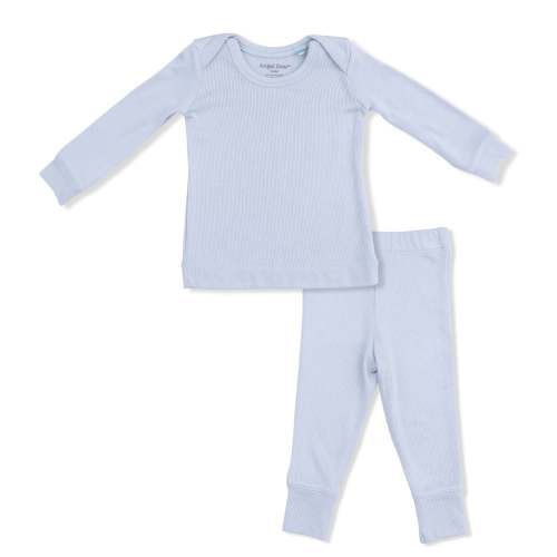 Solid Niagara Mist Rib - Loungewear Set – Angel Dear