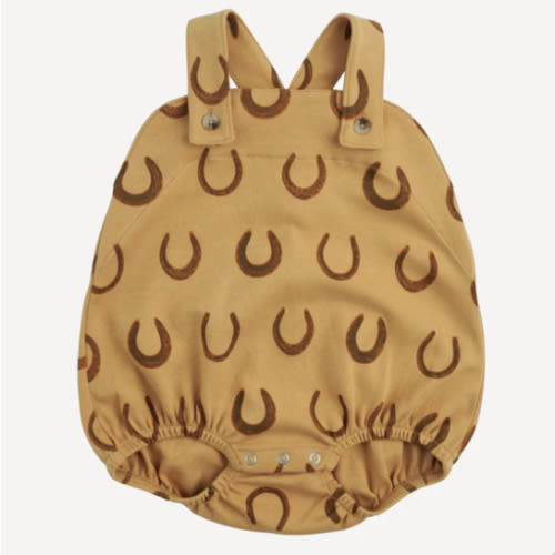 country bubble | horseshoes | organic cotton interlock