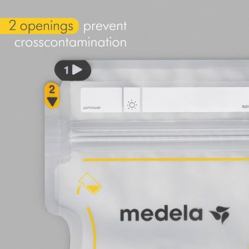 Medela Recyclable Breast Milk Storage Bags - 100ct
