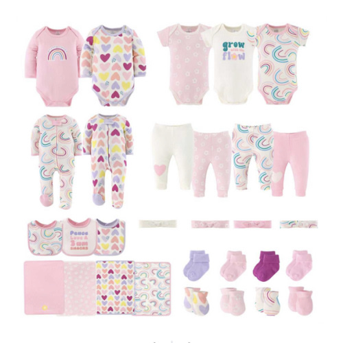 Pretty Sweet Baby Layette Clothing Gift Set, 30 Piece