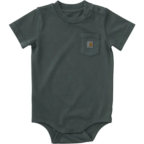 6M Boys' Short Sleeve Pocket Bodysuit (Baby)