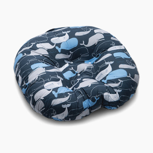 Boppy Newborn Lounger - Big Whales Navy
