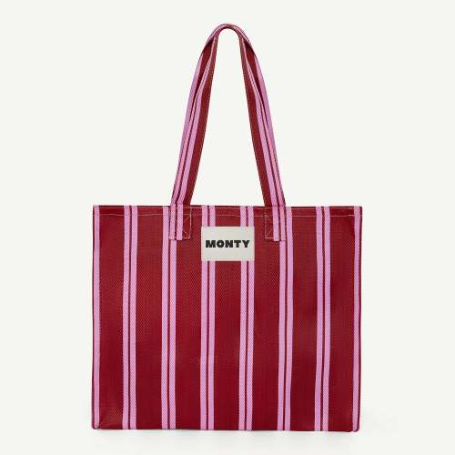 Medium Recycled Nylon - Ultra Pink & Malbec