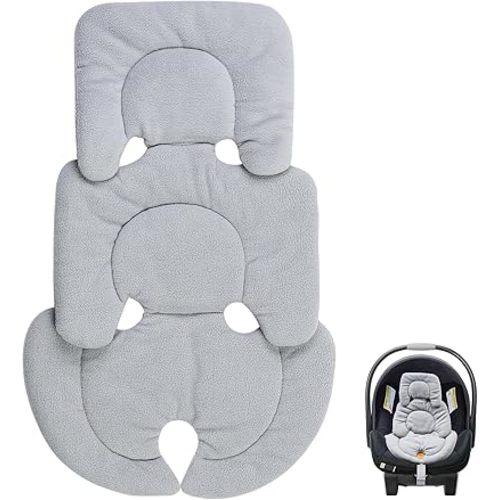Infant Car Seat Insert Compatible with Chicco Keyfit 30, Carseat Insert Support for Infant, Soft Head and Body Support, Reversible Design Cushion Pad, Non-Slip, for Car Seats, Swing and Strollers